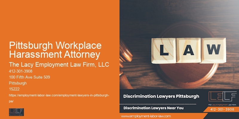 Workplace Lawsuit Attorney Pittsburgh Workplace Harassment Attorney