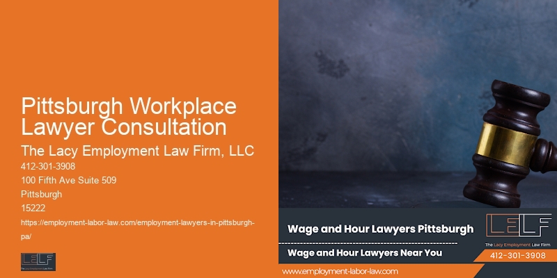 Workplace Harassment Help Pittsburgh Workplace Lawyer Consultation