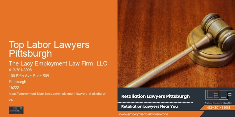 Employment Attorney Services Top Labor Lawyers Pittsburgh