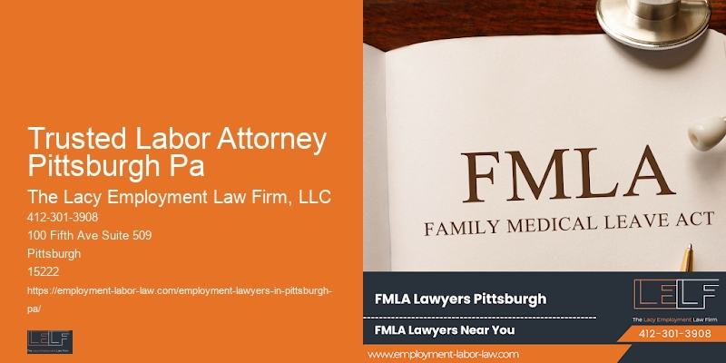 Wrongful Termination Lawyer Trusted Labor Attorney Pittsburgh Pa Area