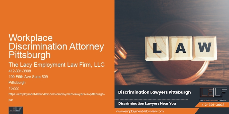 Disability Legal Help Workplace Discrimination Attorney Pittsburgh