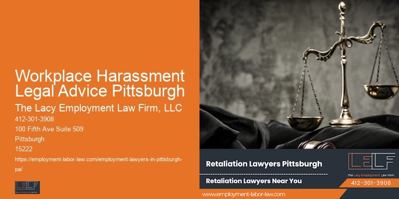 Workplace Harassment Legal Advice Pittsburgh