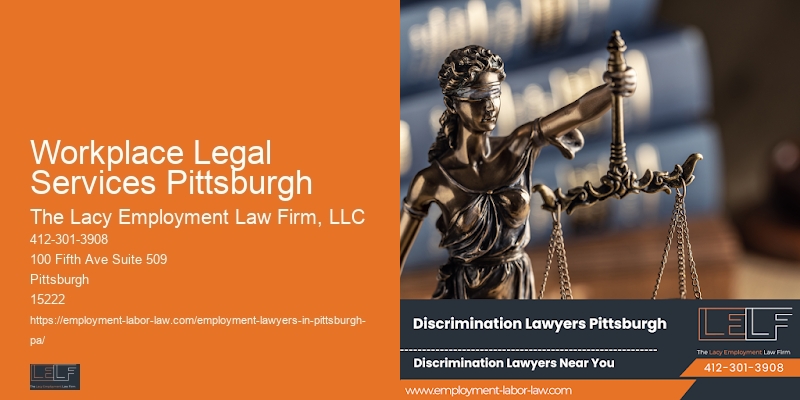 Experienced Workplace Discrimination Attorney Workplace Legal Services Pittsburgh