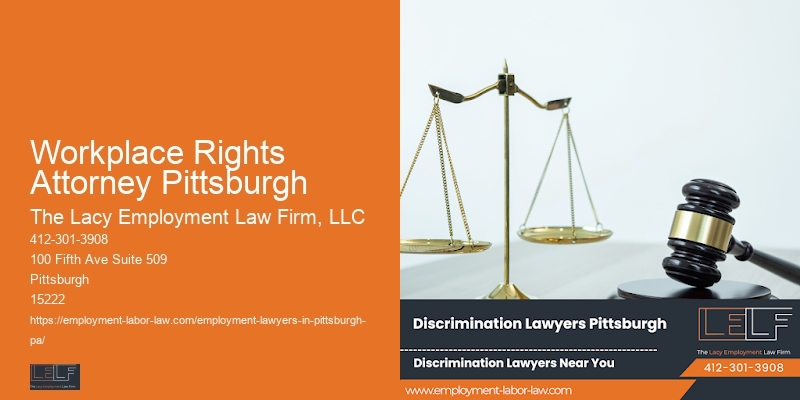 Workplace Rights Attorney Pittsburgh Workplace Attorney Consultation