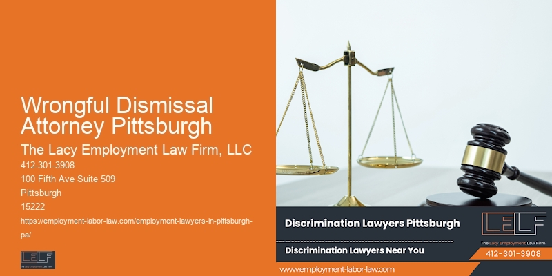 Expert Severance Agreement Lawyer Wrongful Dismissal Attorney Pittsburgh