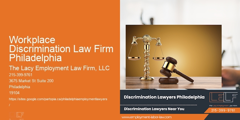 Workplace Discrimination Law Firm Philadelphia