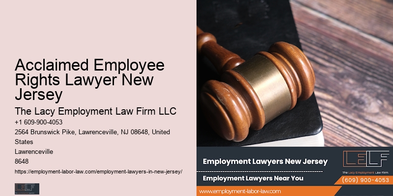 Harassment Law Specialist Nj