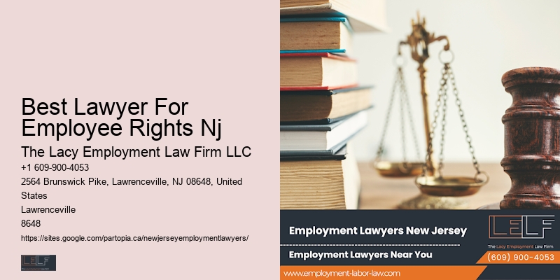 Employee Rights Legal Advocate Nj