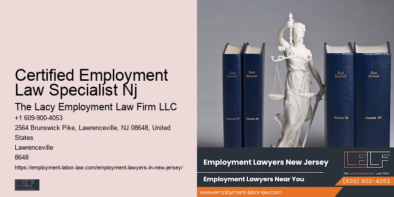 Workplace Legal Assistance Nj