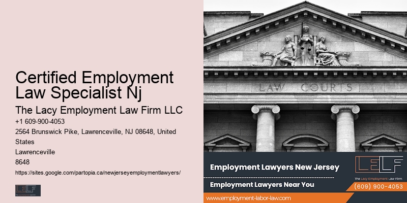 Certified Employment Law Specialist Nj