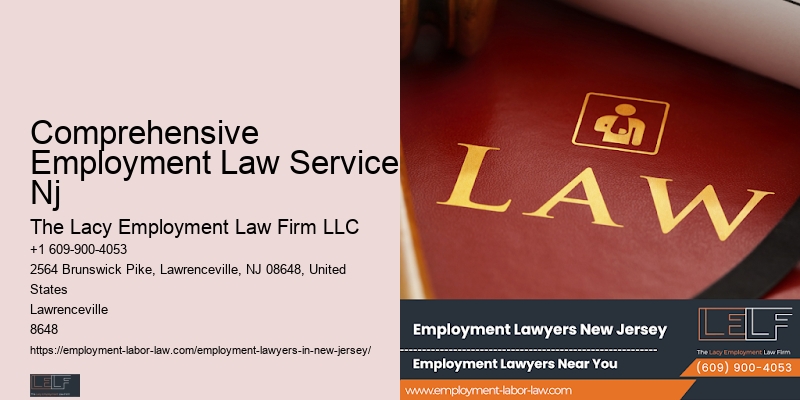 Comprehensive Employment Legal Support Nj