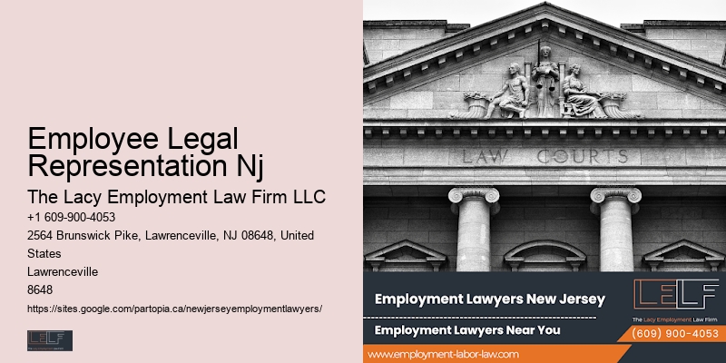 Employee Legal Representation Nj