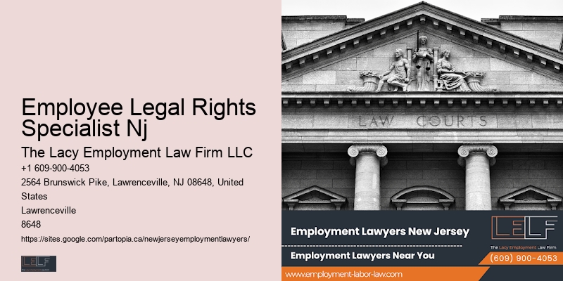 Employee Legal Rights Specialist Nj