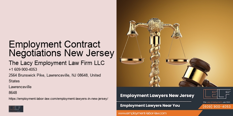 Employment Contract Negotiations New Jersey Employment Lawyer Near Me