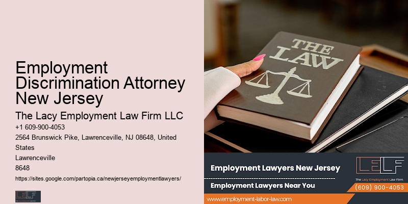 Employment Discrimination Attorney New Jersey