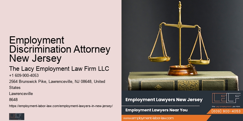 Employment Law Expert Employment Discrimination Attorney New Jersey