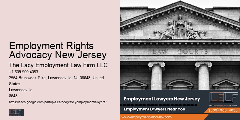 Employment Rights Advocacy New Jersey