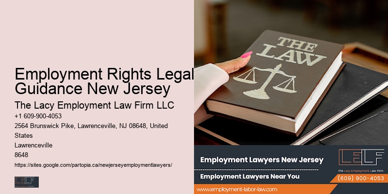 Employment Rights Legal Guidance New Jersey