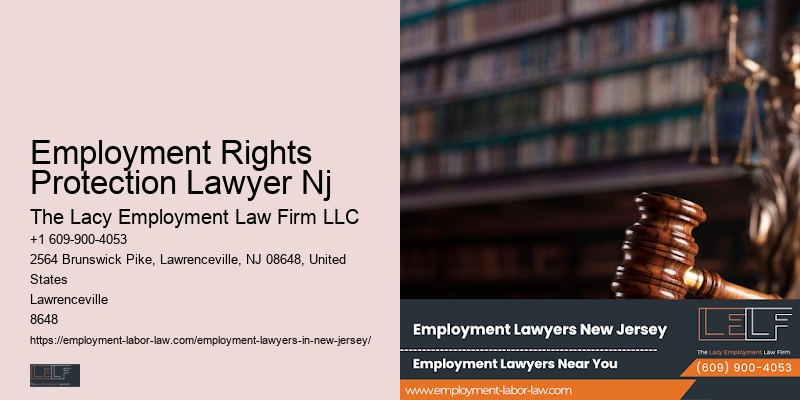 Employment Contracts Lawyer Employment Rights Protection Lawyer Nj