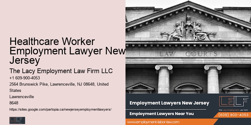 Healthcare Worker Employment Lawyer New Jersey