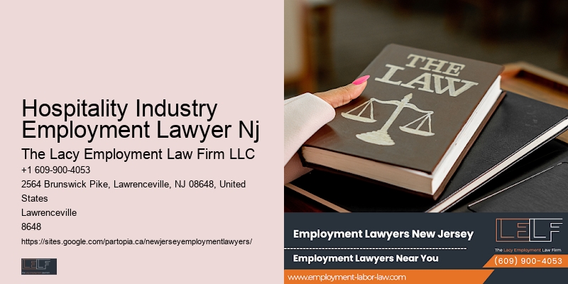 Hospitality Industry Employment Lawyer Nj