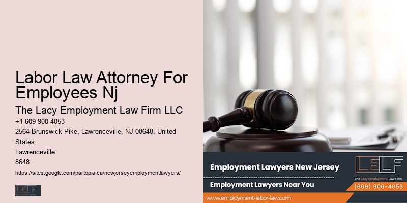 Trusted Employee Legal Services Nj