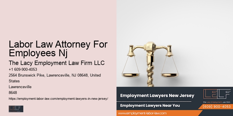 Legal Defense For Employee Rights Nj