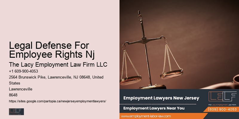 Best Employee Protection Lawyer Legal Defense For Employee Rights Nj