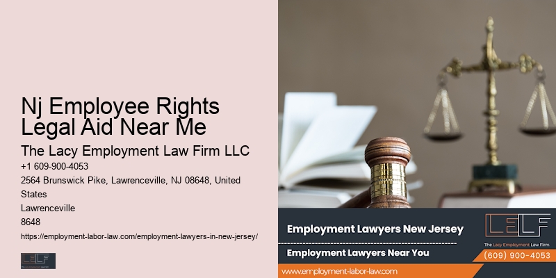 Top Employment Legal Services Nj Employee Rights Legal Aid Near Me
