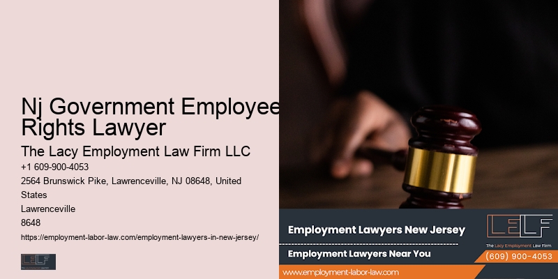 Employment Attorney For Employees Nj Government Employee Rights Lawyer