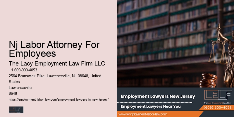 Nj Employment Law Free Consultation