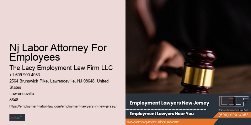Lawyer For Unpaid Wages Nj