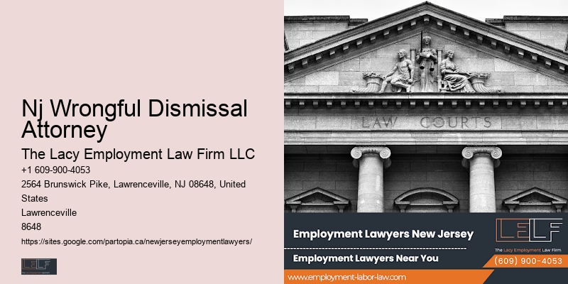 Nj Wrongful Dismissal Attorney