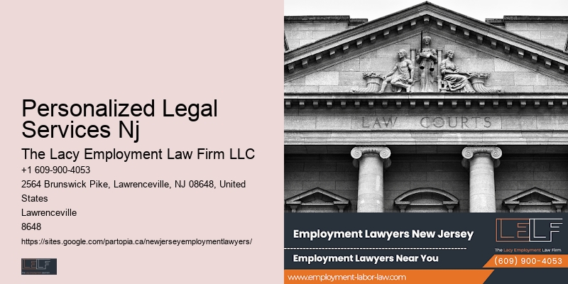 Personalized Legal Services Nj