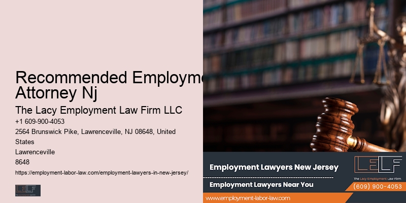 Employment Lawyer Serving Nj