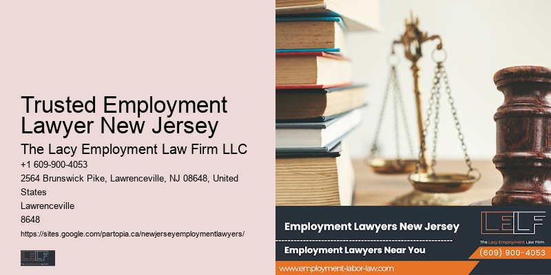 Acclaimed Employee Rights Lawyer Trusted Employment Lawyer New Jersey