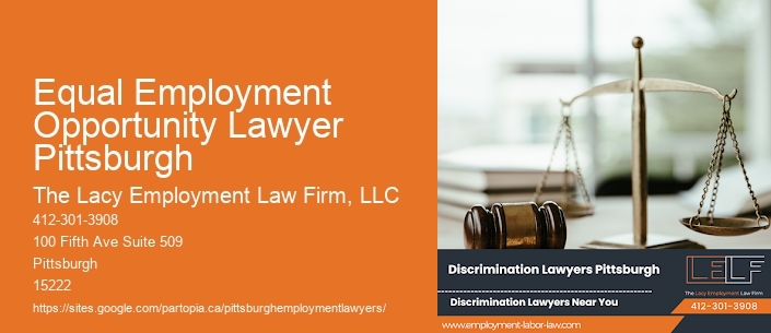 Equal Employment Opportunity Lawyer Pittsburgh