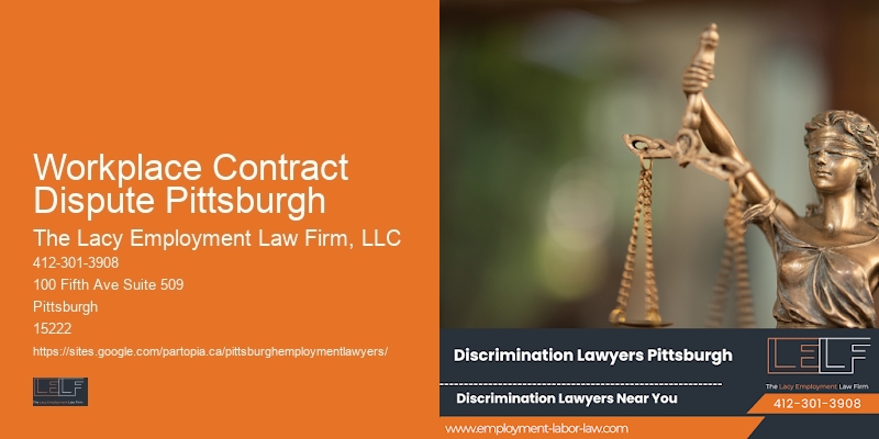 Workplace Contract Dispute Pittsburgh