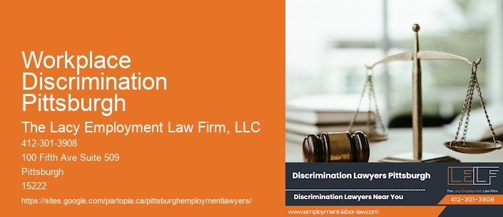 Workplace Discrimination Pittsburgh