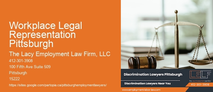 Workplace Legal Representation Pittsburgh