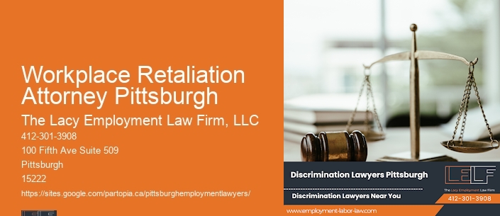 Workplace Retaliation Attorney Pittsburgh
