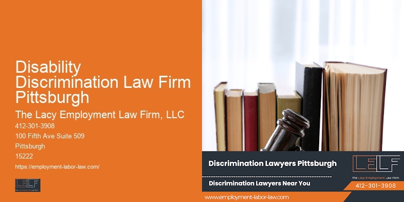 Disability Discrimination Law Firm Pittsburgh