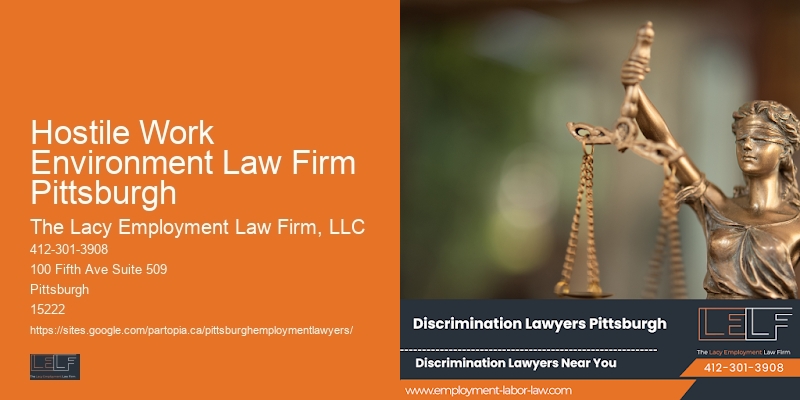 Hostile Work Environment Law Firm Pittsburgh