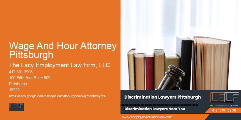Wage And Hour Attorney Pittsburgh