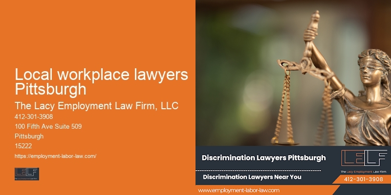 Local workplace lawyers Pittsburgh