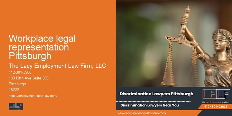 Workplace legal representation Pittsburgh