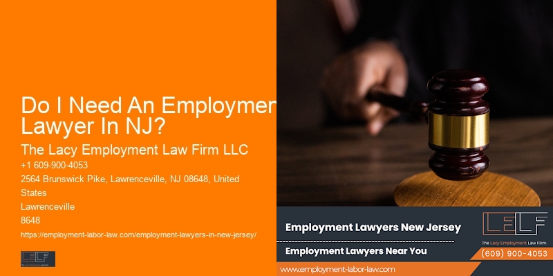 Do I Need An Employment Lawyer In NJ?