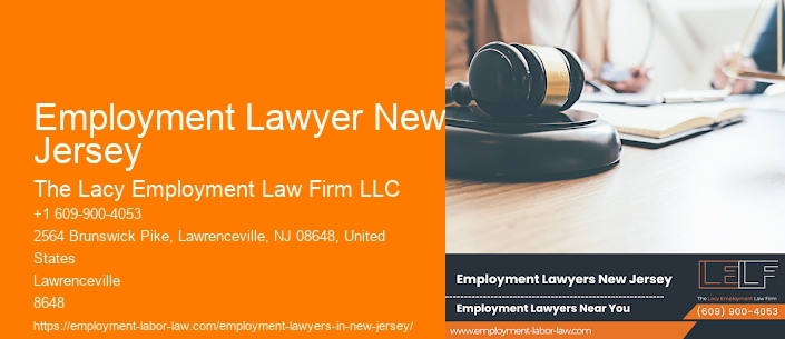 Employment Lawyer New Jersey