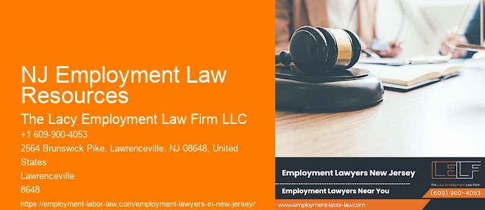 NJ Employment Law Resources