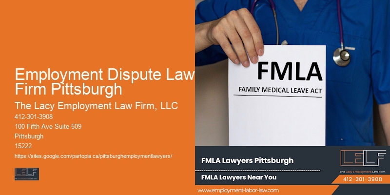 Employment Dispute Law Firm Pittsburgh